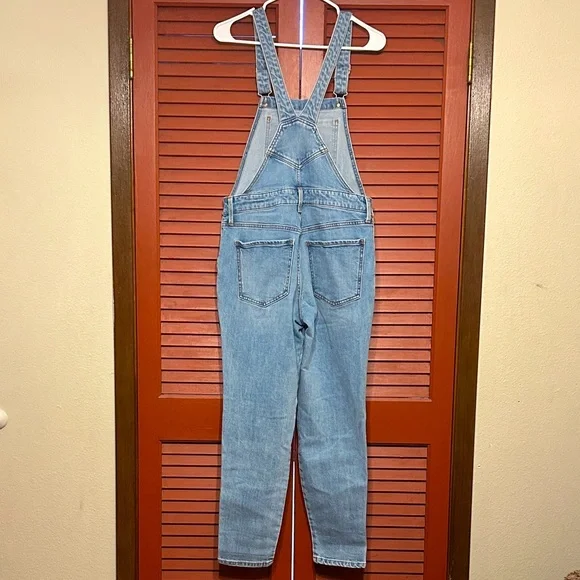 Old Navy Blue Denim Overalls - Picture 2 of 5